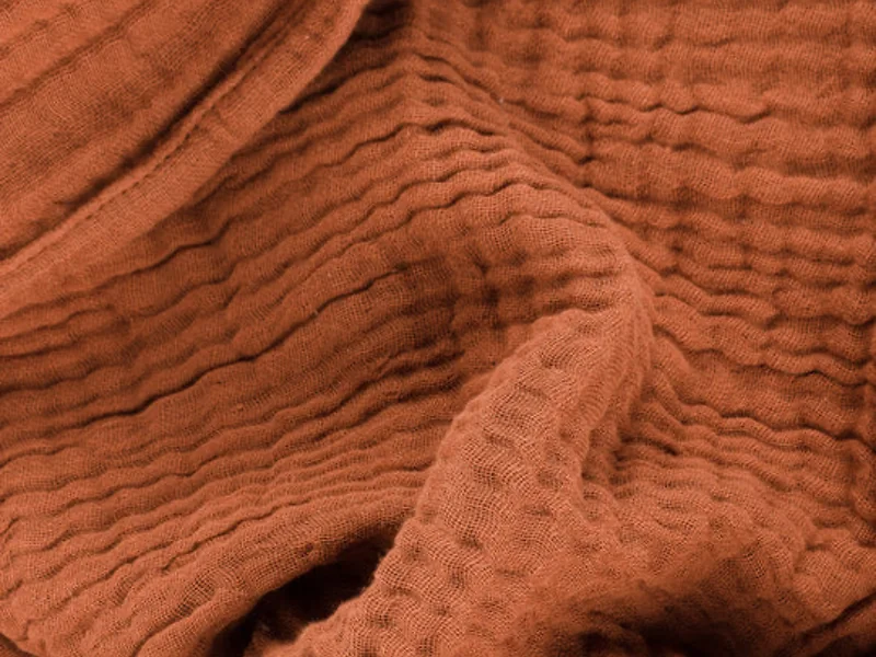 Four-layer muslin cotton throw blanket