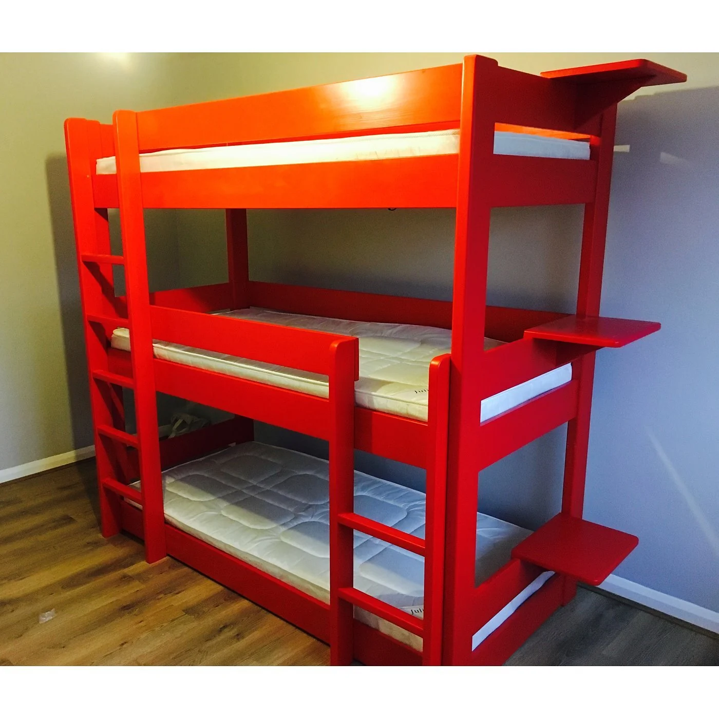Mathy by Bols Triple Bunk Bed in Dominique Design available in 26 Colours image 3