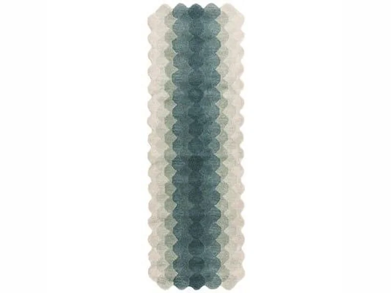 Asiatic London Hive Rug Teal Wool – view 5