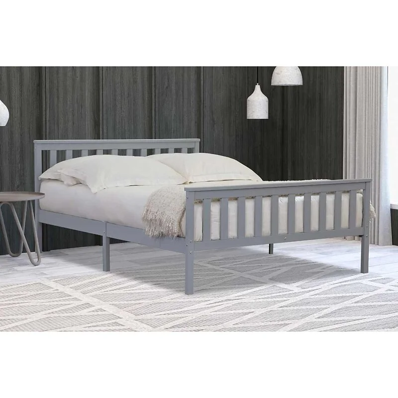 Flintshire Furniture Marnel Grey Wooden Bed Frame