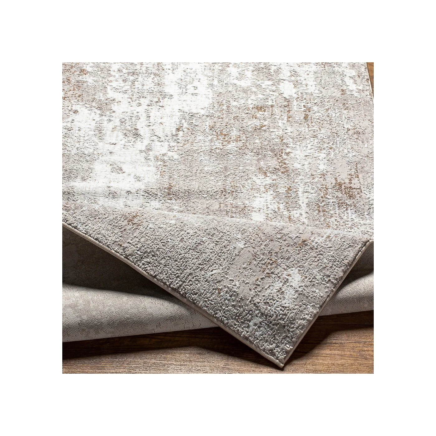 Livabliss Allegro Abstract Beige Marble Indoor Rug image 4
