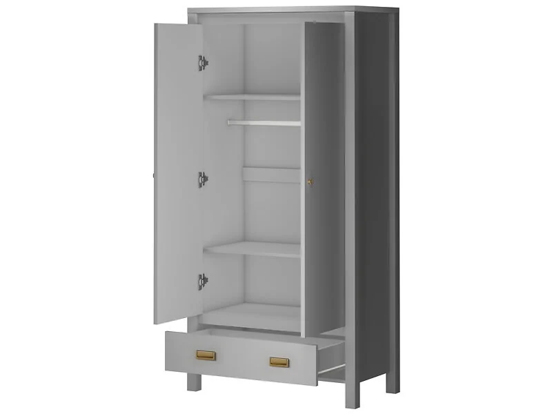 Dorel Haven Wardrobe 2D1Drawer 3BX view 4