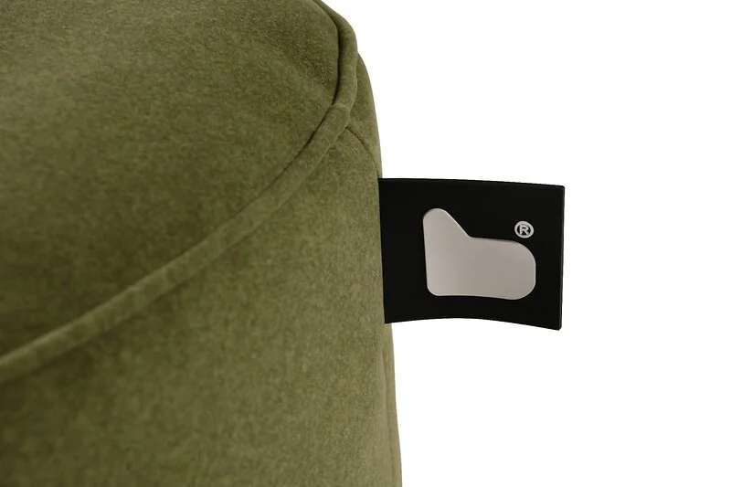Extreme Lounging B Pouffe Brushed Suede