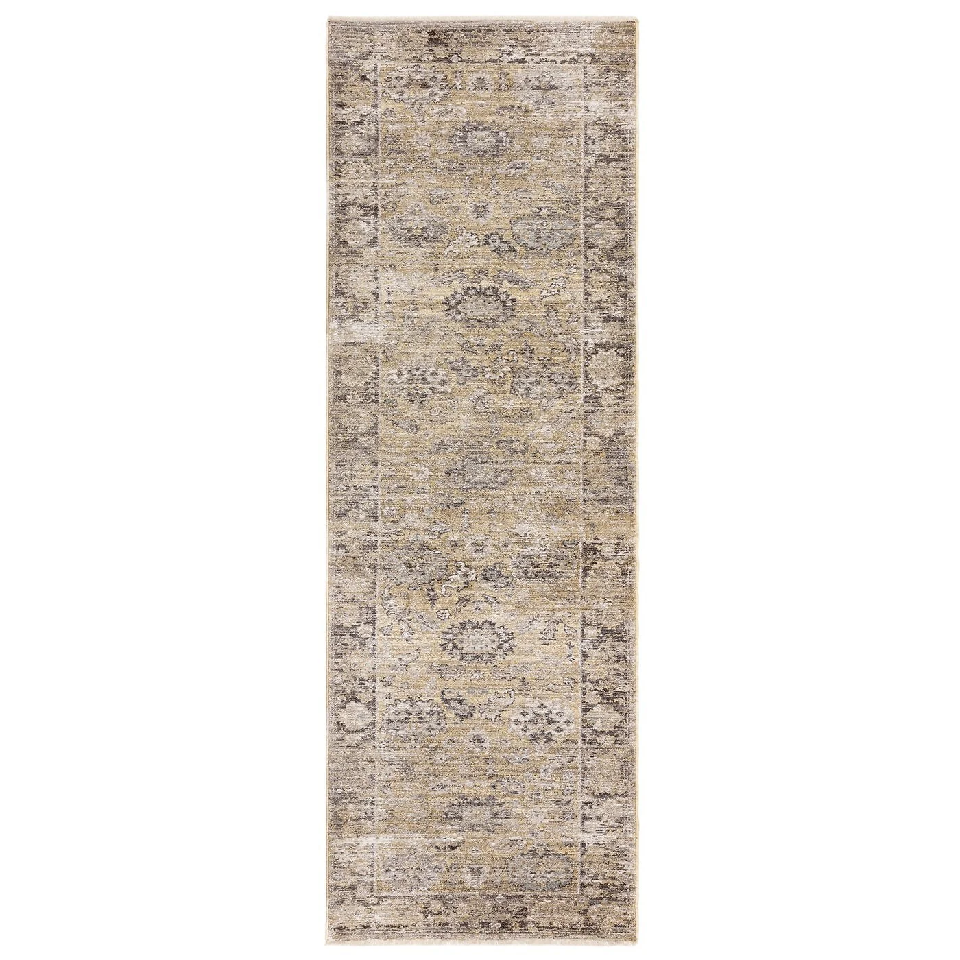 Asiatic London Jasper Traditional Distressed Persian Rug image 8