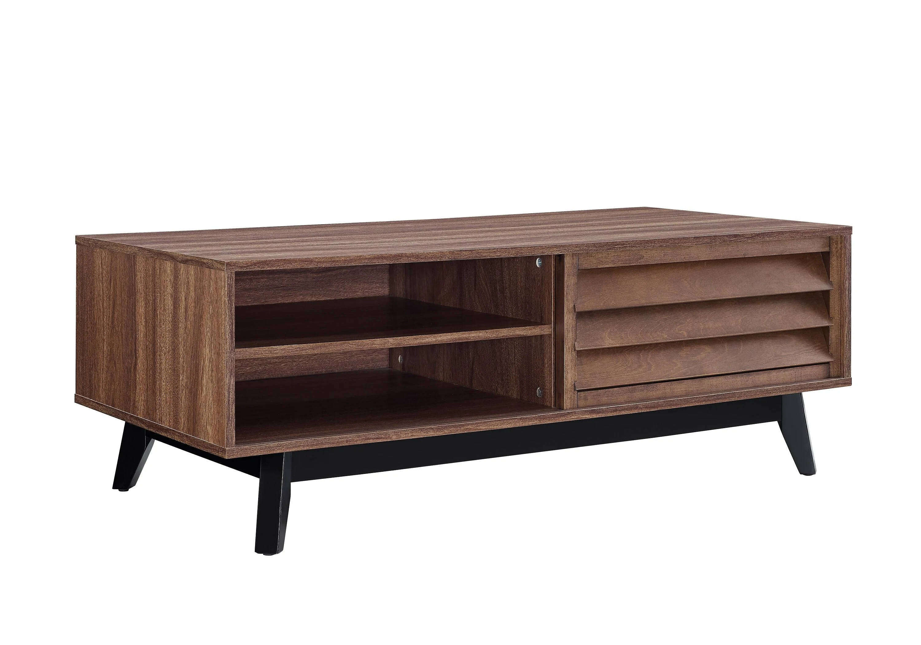 Dorel Vaughn Coffee Table-Walnut