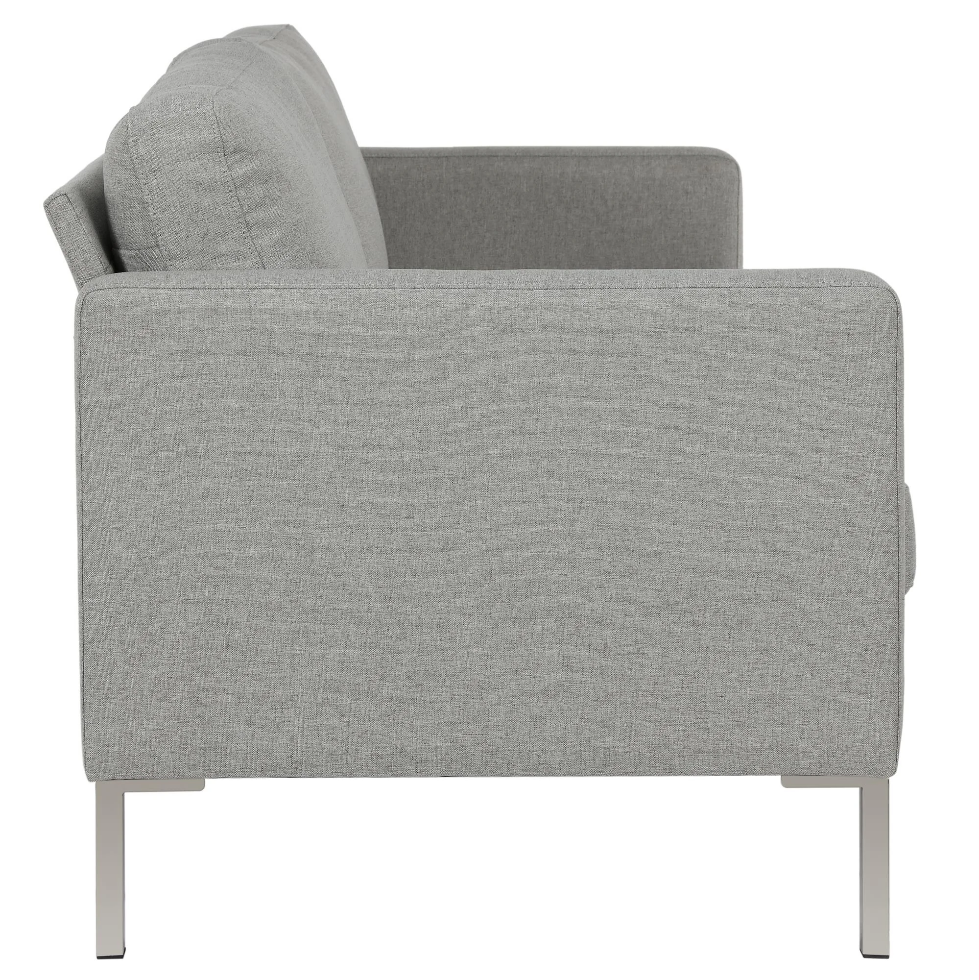 Dorel Fabry Sofa Grey Linen view 4