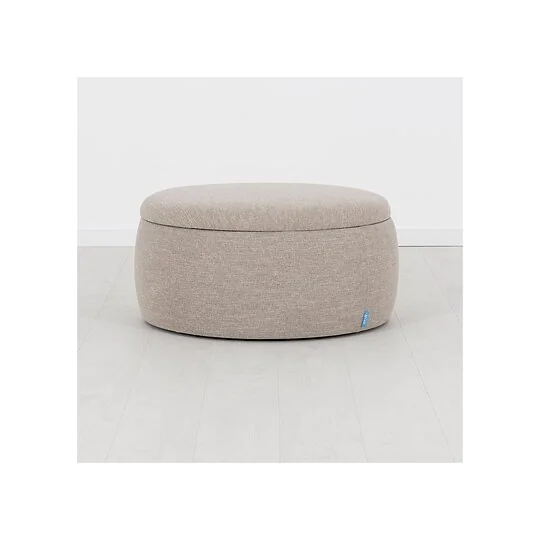 Swyft Storage 01 Linen Ottoman