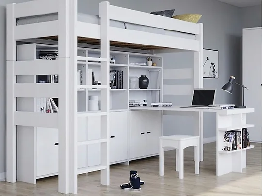 Mathy by Bols Dominique 186 Highsleeper with Bookcase