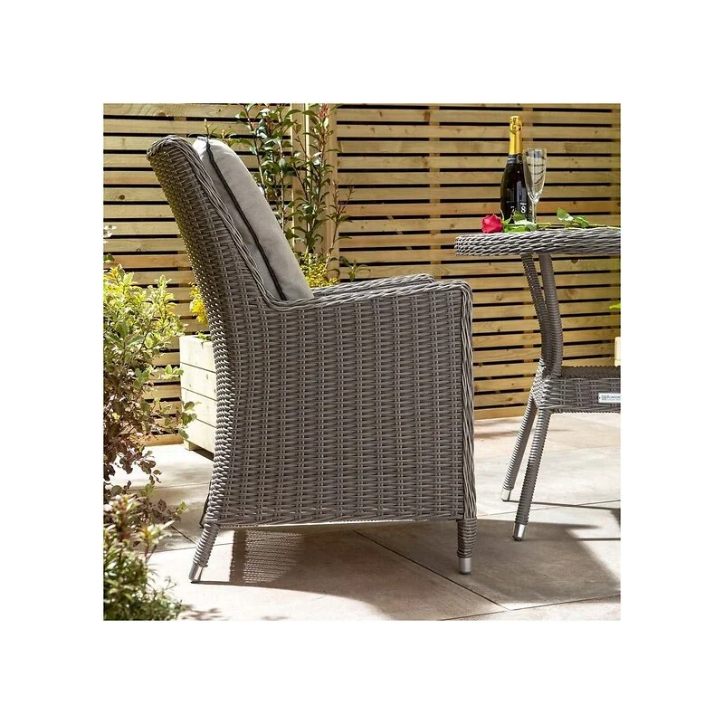 Rowlinson Prestbury Bistro Set Natural Stone image 4