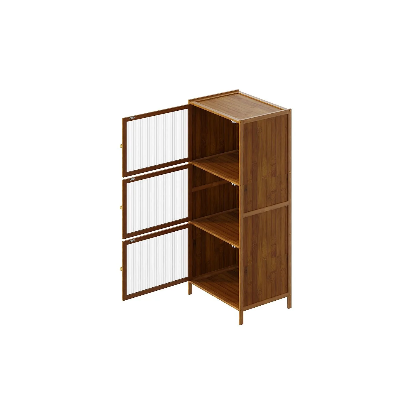 Living & Home Versatile 3-Tier Storage Cabinet image 8