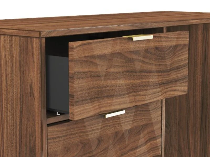 Compact vanity desk for small bedroom or workspace