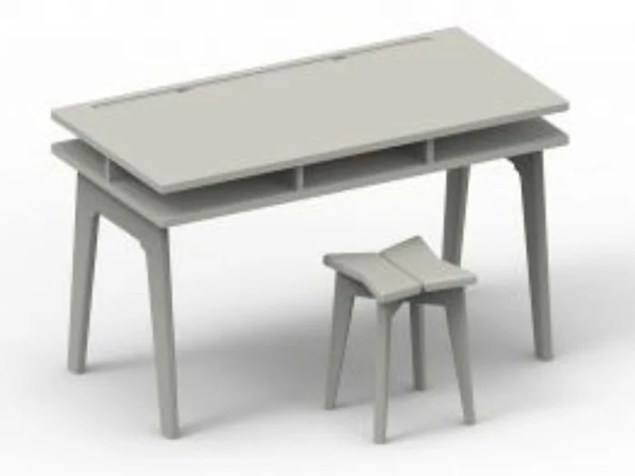 Mathy By Bols Madavin children’s desk with built-in storage