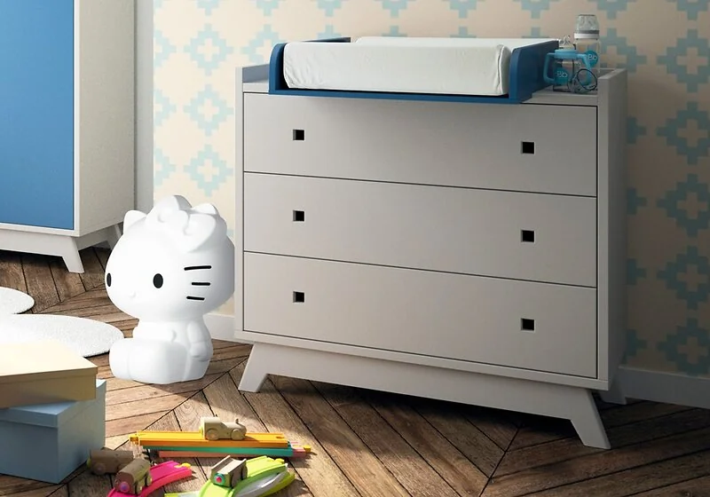 Mathy By Bols Madavin 3 drawer chest with changing top
