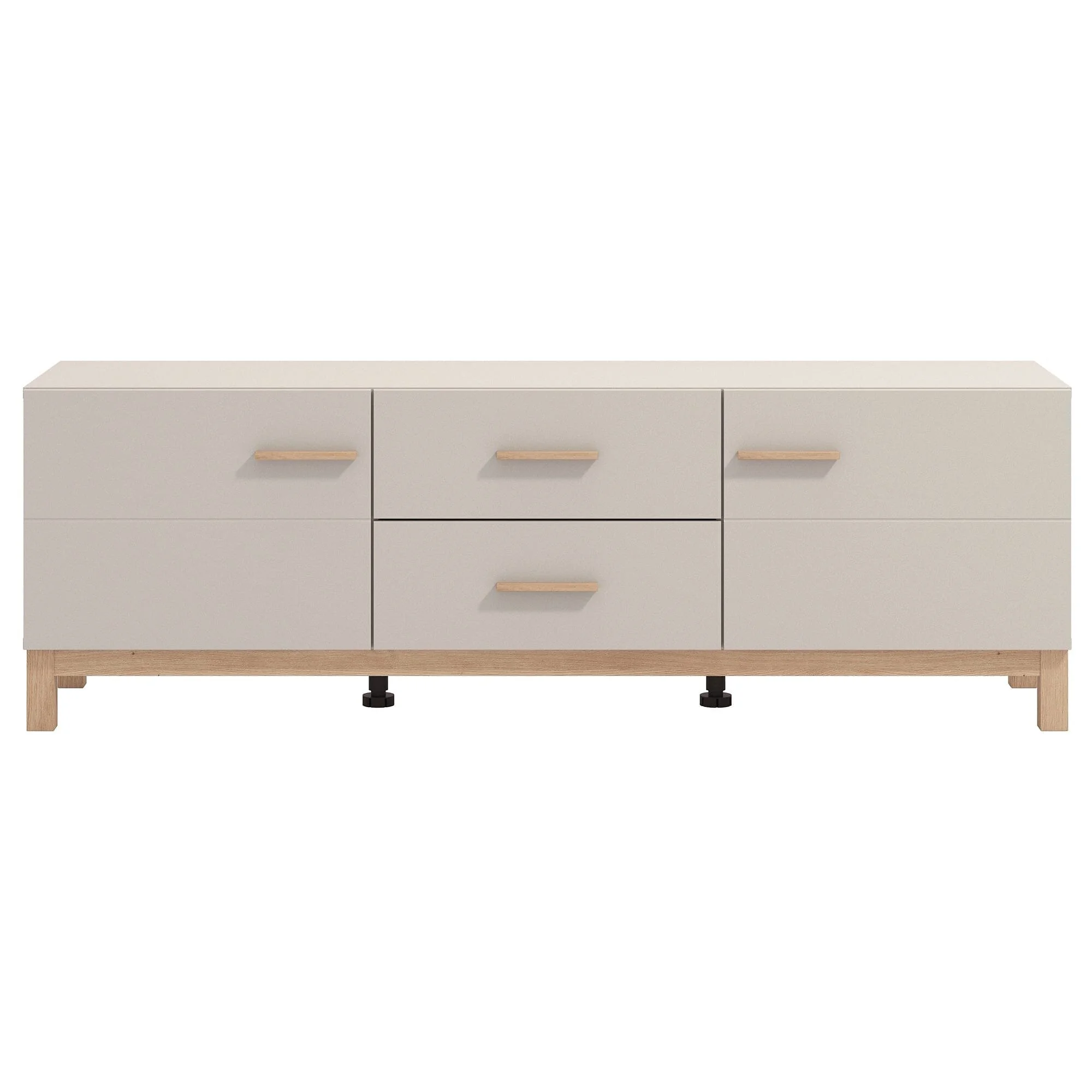 Dorel ESSEX TV Shelf Cashmere view 3