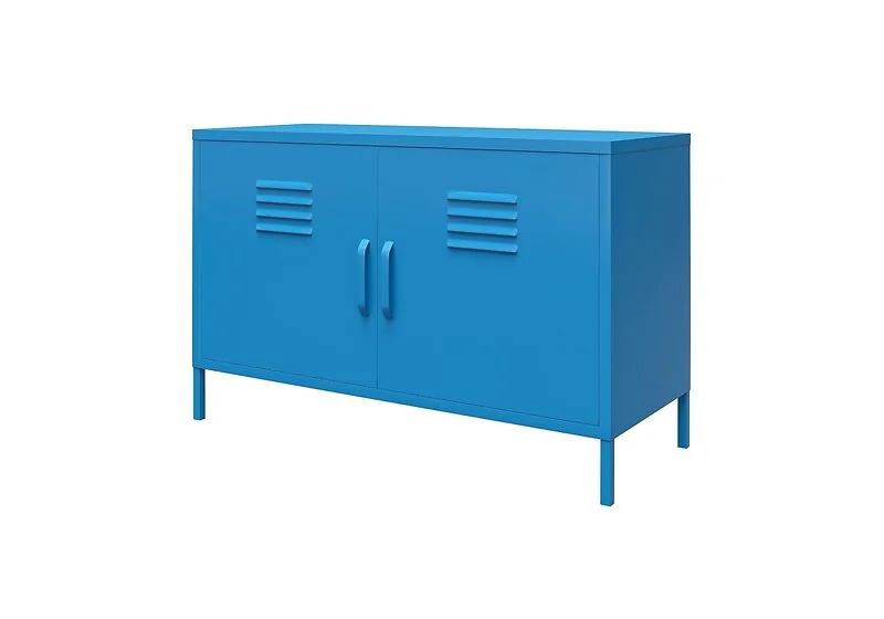 Novogratz Cache 2 Door Metal Locker Accent Cabinet – view 13