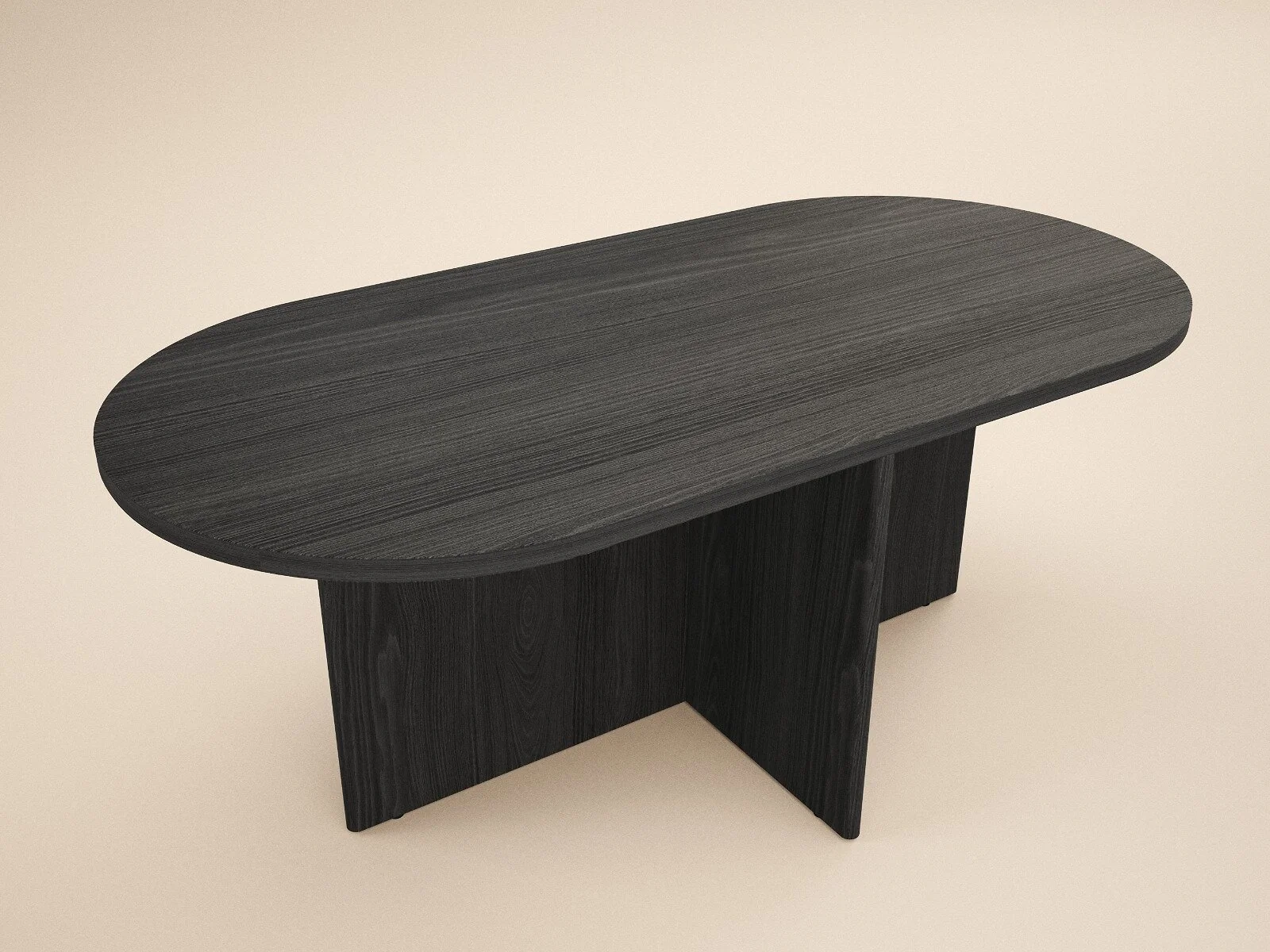 SOLACE+CO Leto Oval Coffee Table & Seating Set – view 9