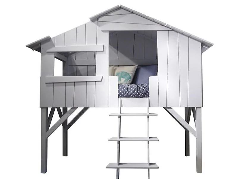 White Mathy By Bols children’s treehouse cabin bed