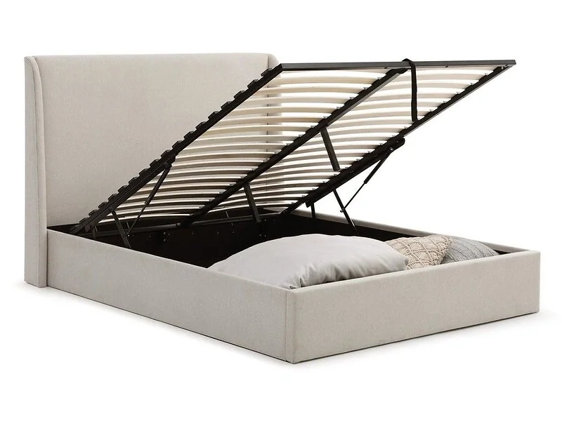 Kyoto Denver Multi-Lift Ottoman Bed with Winged Headboard