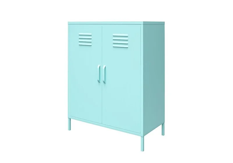 Novogratz Cache 2 Door Metal Locker Storage Cabinet – view 15