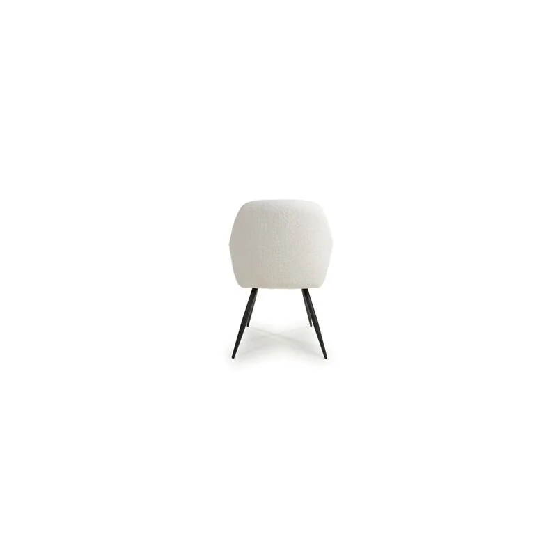 Olympia Boucle White Dining Chair (2 Pack) image 5
