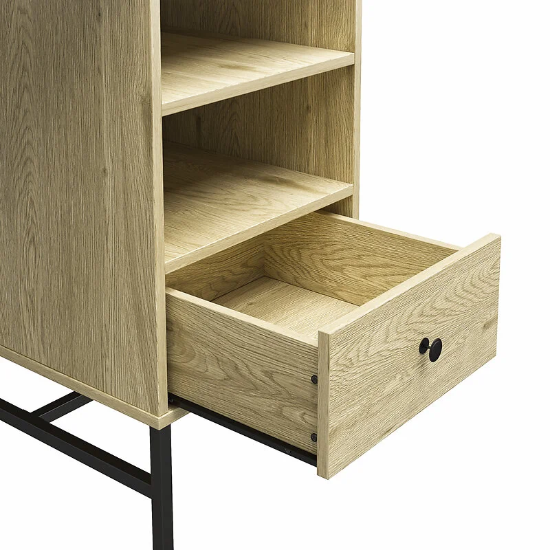 Dorel Tamlin Desk Linseed Oak view 4