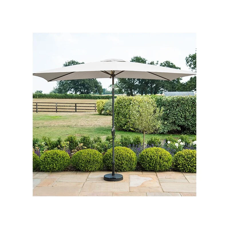 Maze Rattan 3m x 2m Rectangular Garden Parasol