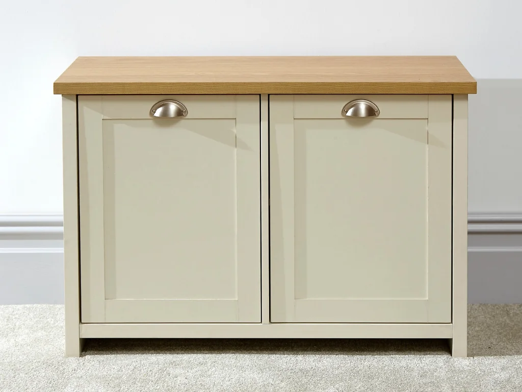 GFW Lancaster 2 Door Shoe Storage Cabinet