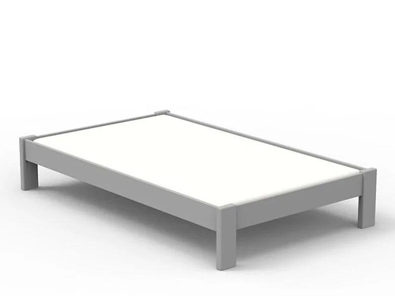 Children’s bed frame with optional pull-out drawer