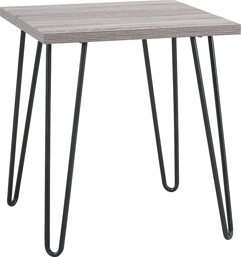 Dorel Owen End Side Table White