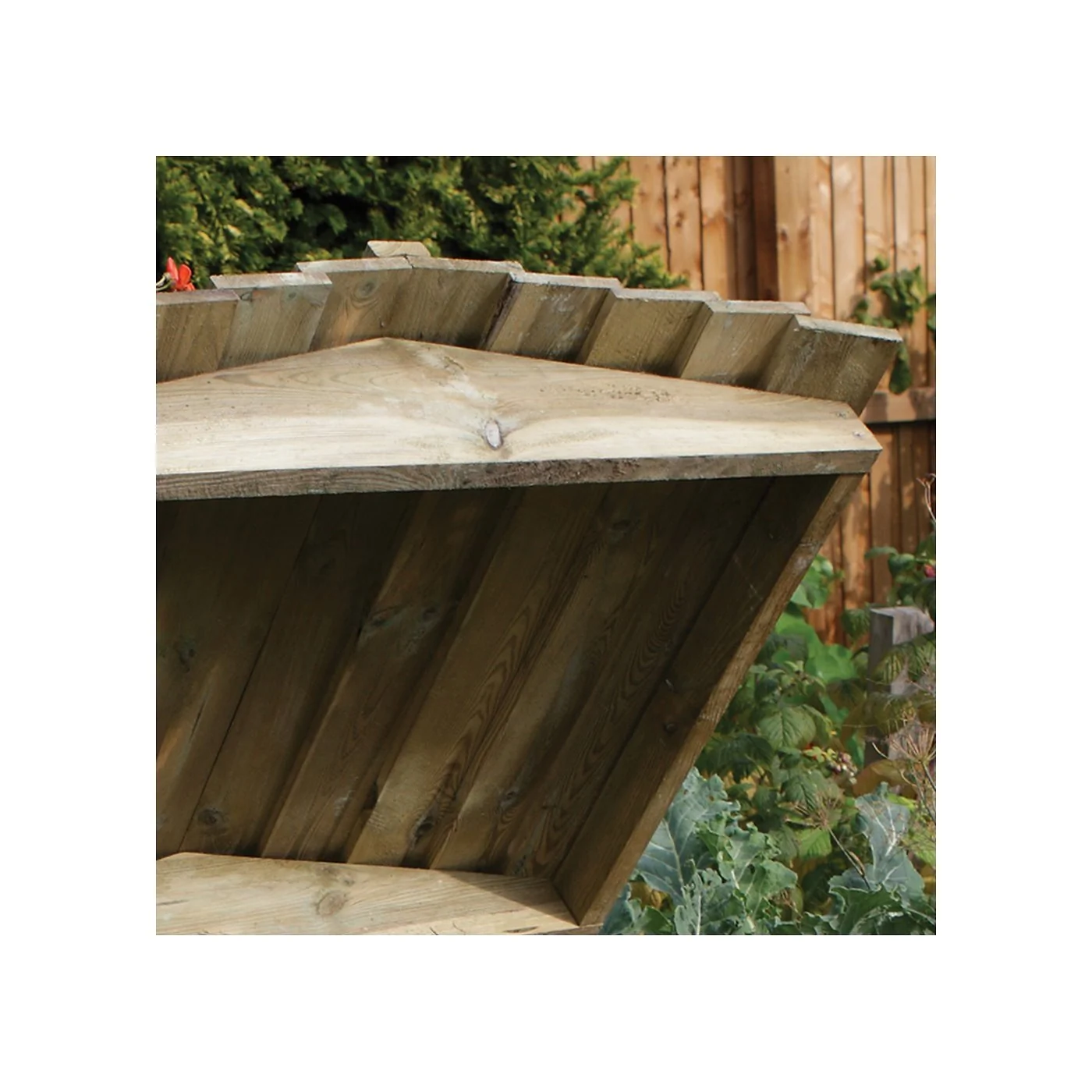 Rowlinson Beehive Composter in Natural Timber image 4