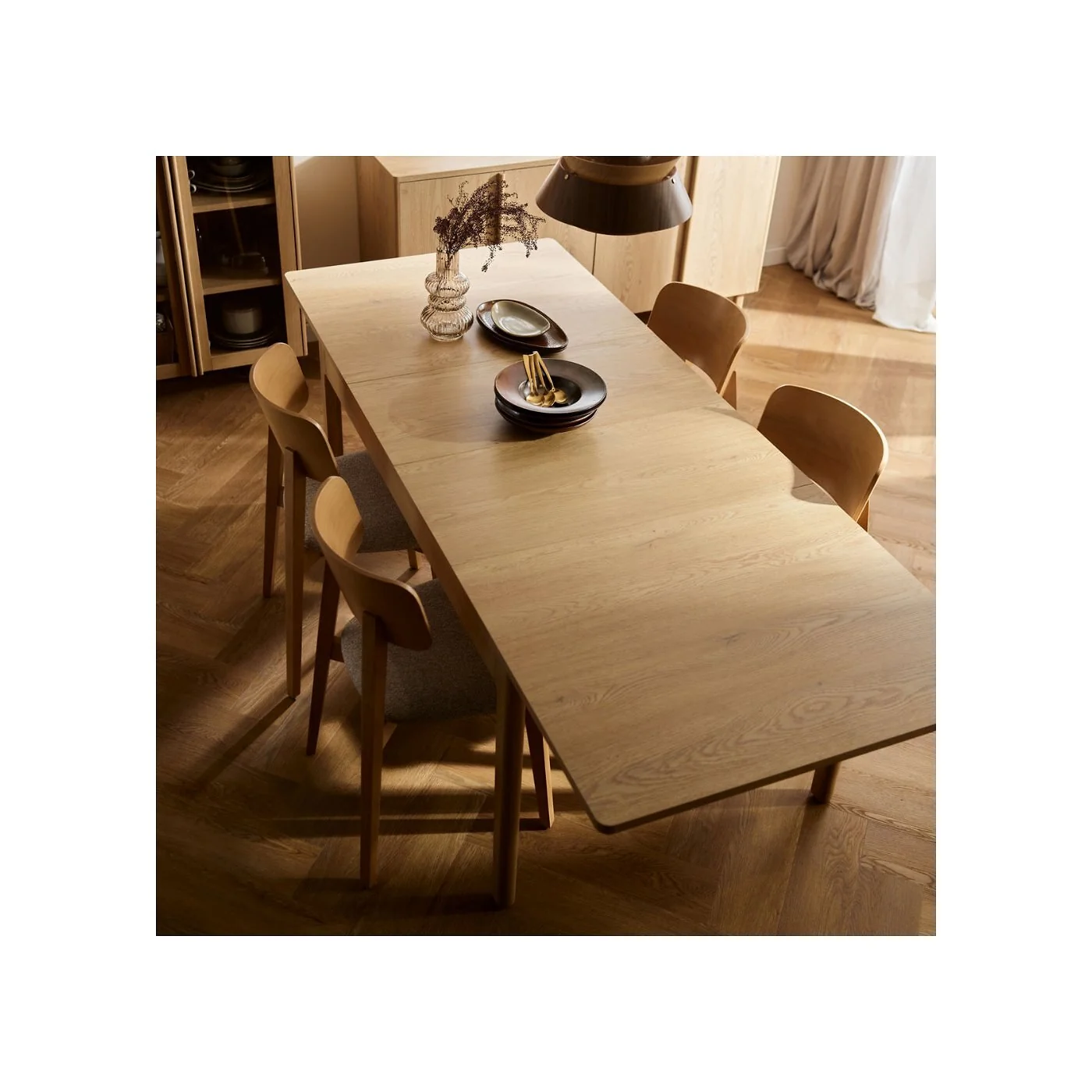 Vox Well Rectangular Extendable Dining Table image 2