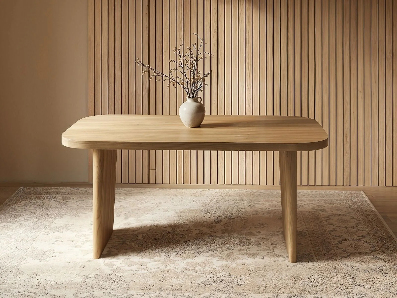 SOLACE+CO Nolan Corner Bench Dining Table & Seating Set – view 7