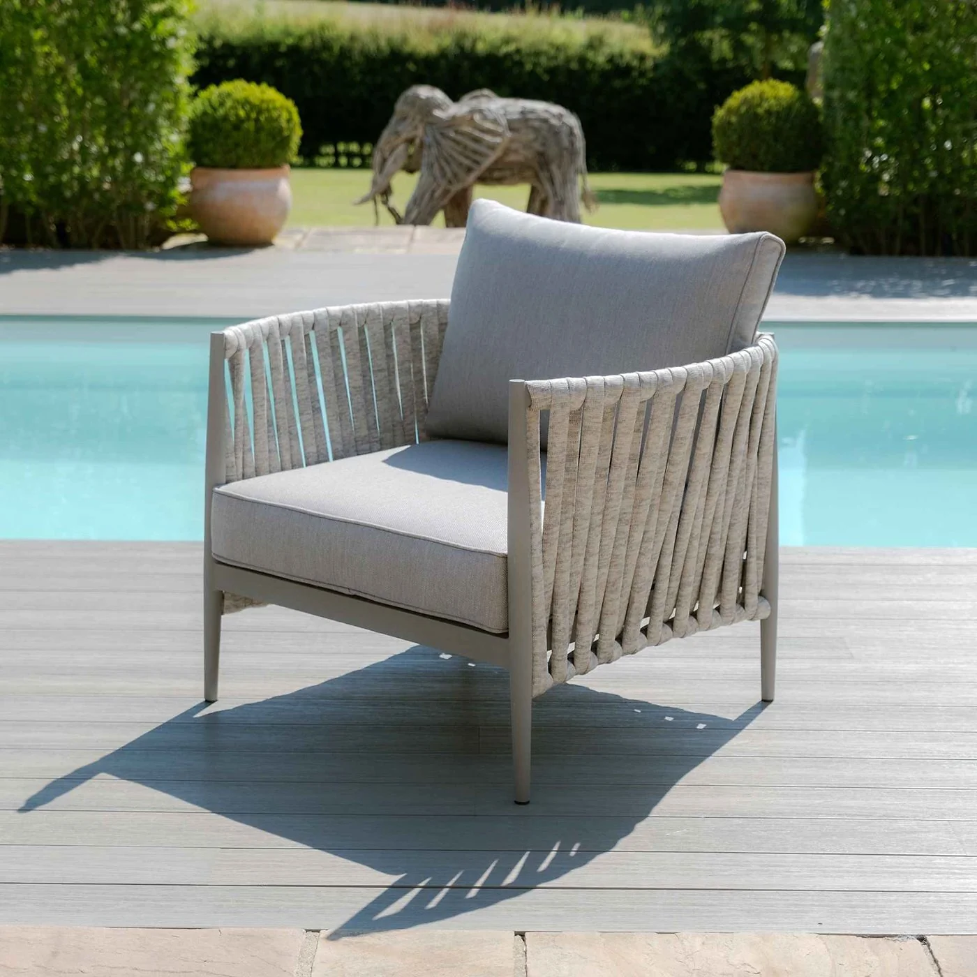 Maze Rattan Milan Lounge Chair