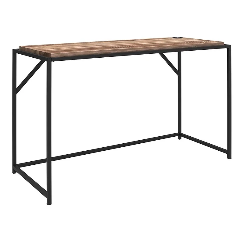 Dorel Quincy Writing Desk Weathered Oak view 3