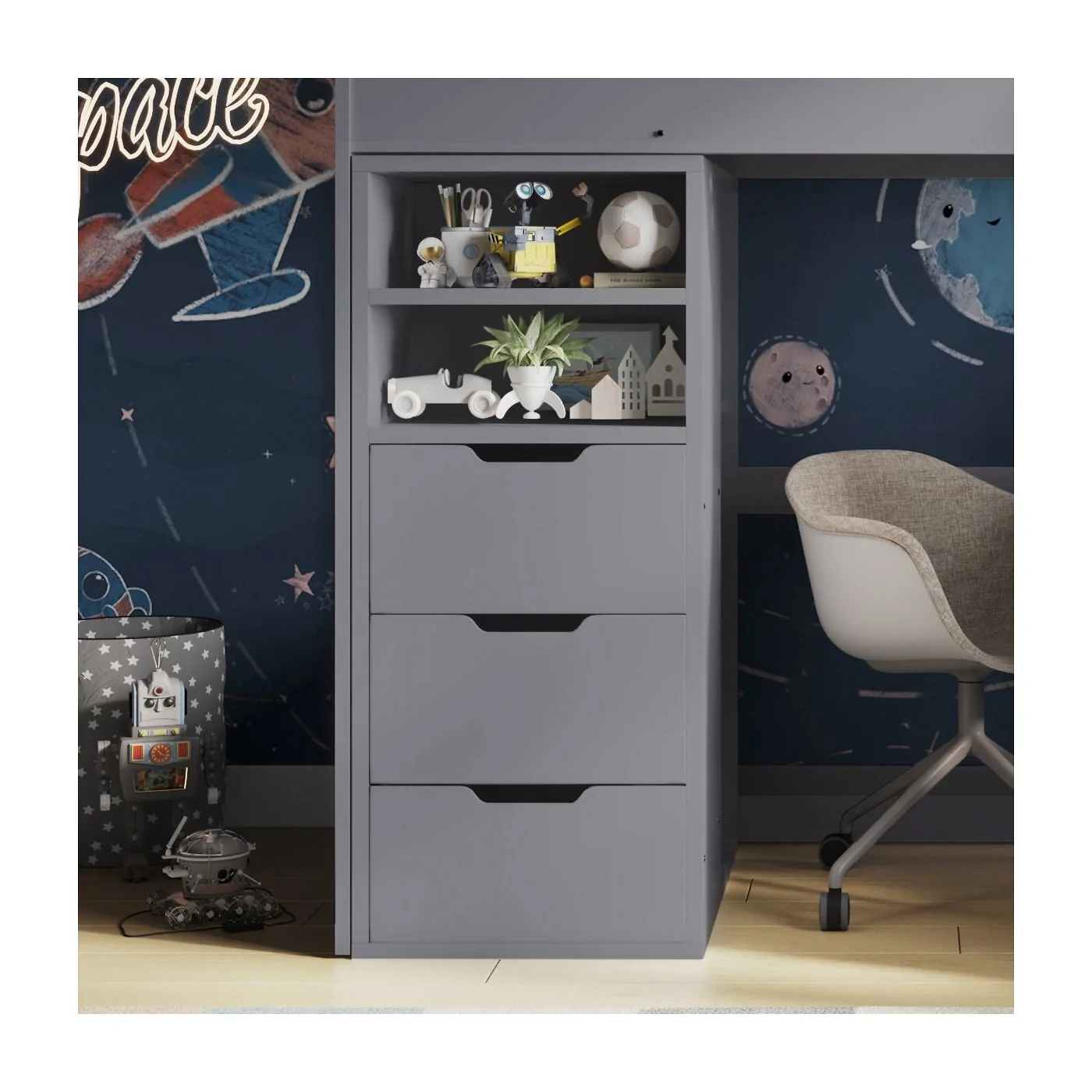 Flair Grey Cosmic Wardrobe image 2