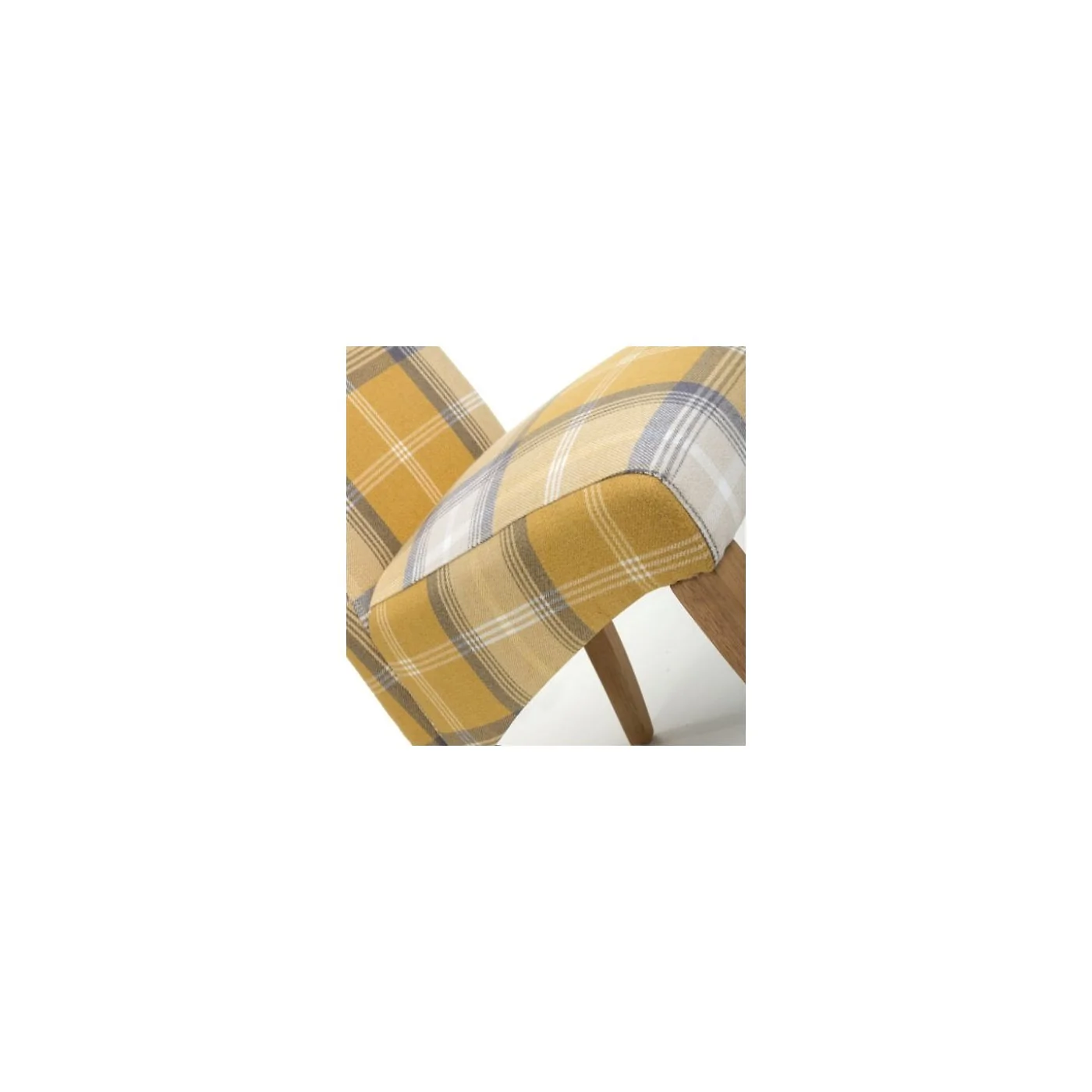Karta Scroll Back Check Dining Chair (2 Pack) image 18