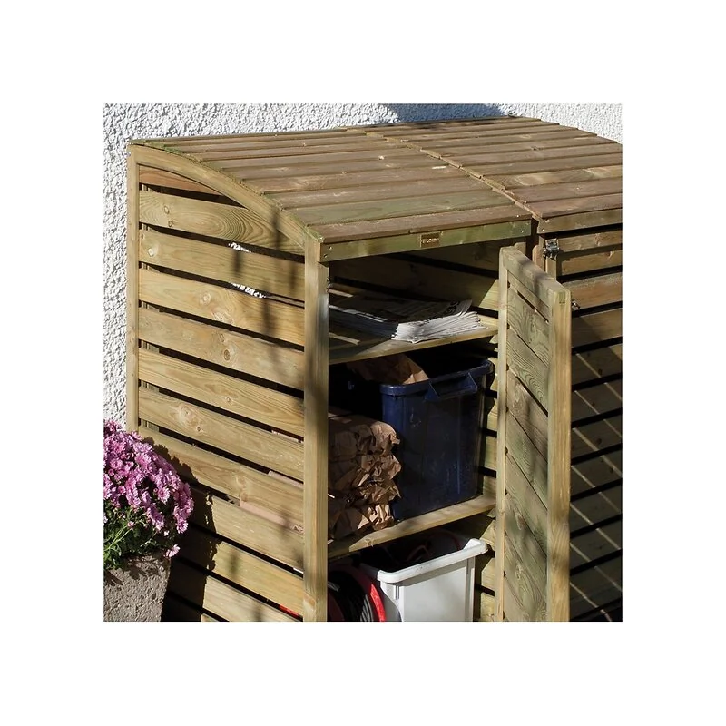 Rowlinson Wooden Recycling Box Store image 3