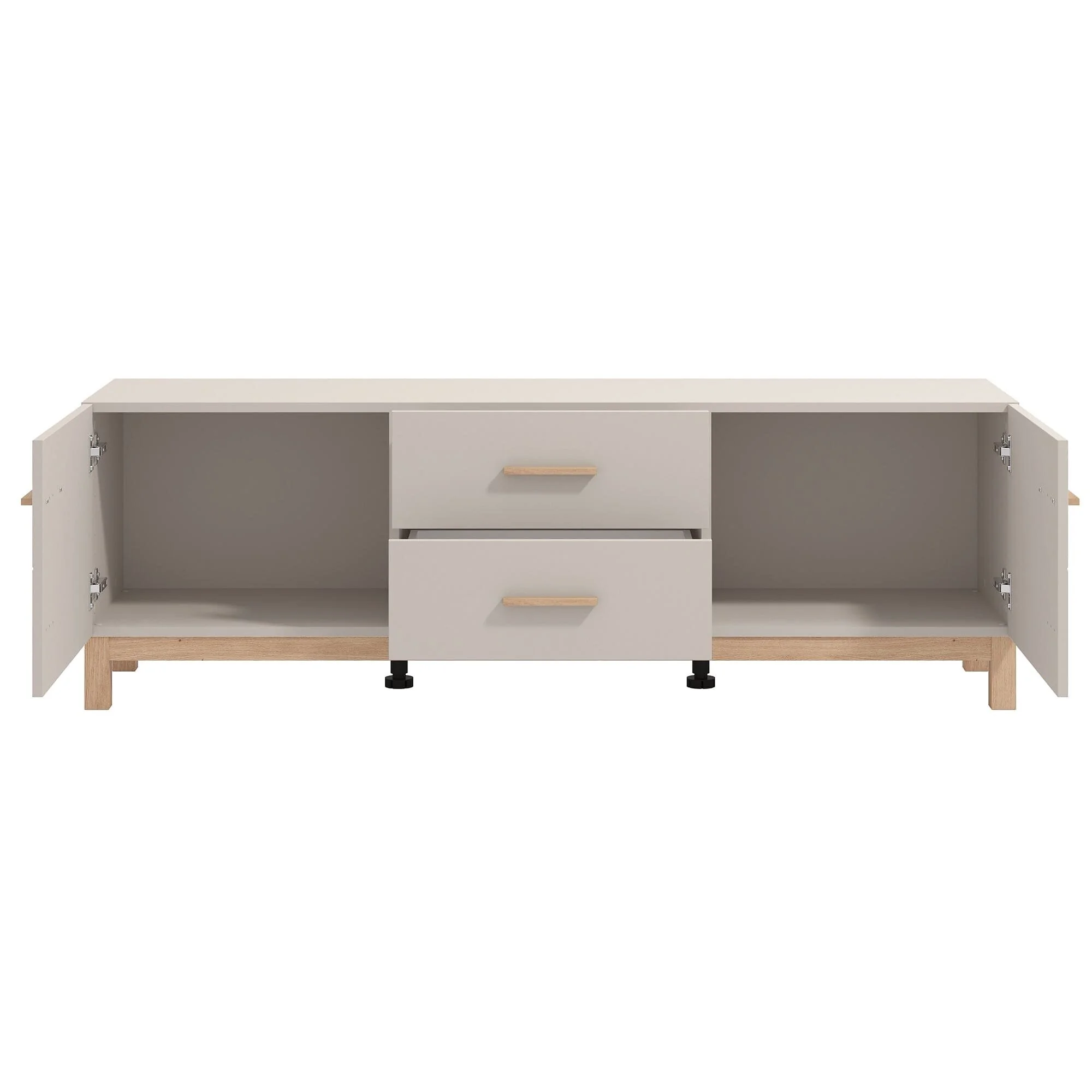 Dorel ESSEX TV Shelf Cashmere view 4