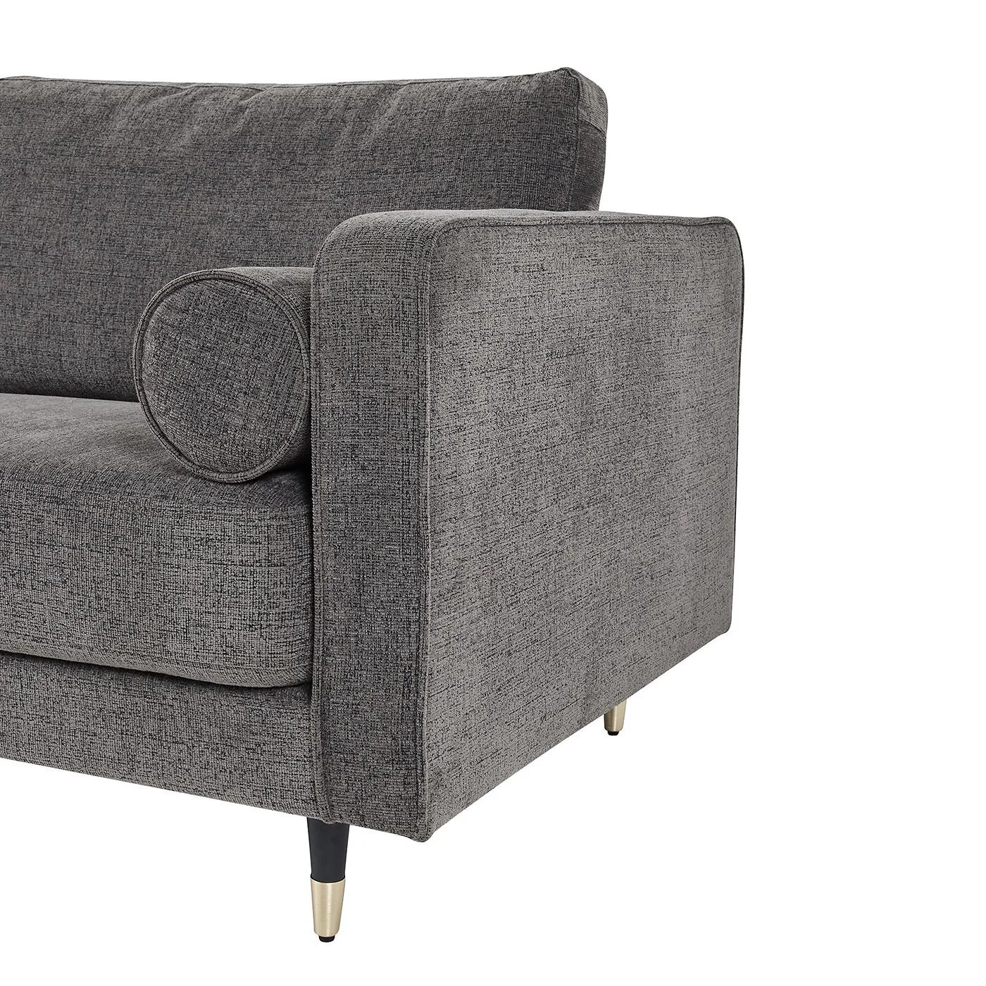 Hampton Grey 3 Seater Sofa image 2