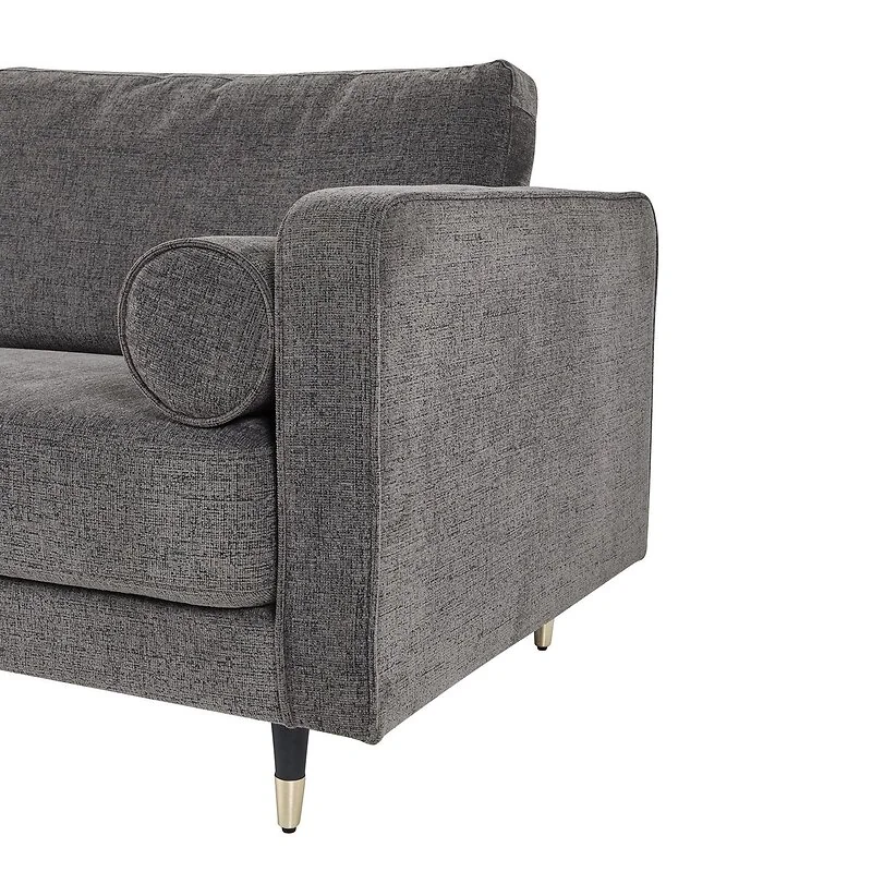 Hampton Grey 3 Seater Sofa image 2