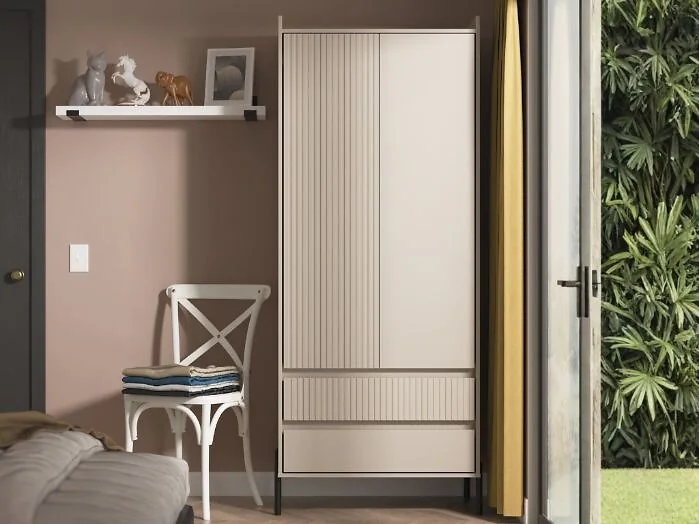 Welcome Furniture Osaka 2 Door Wardrobe with Drawers