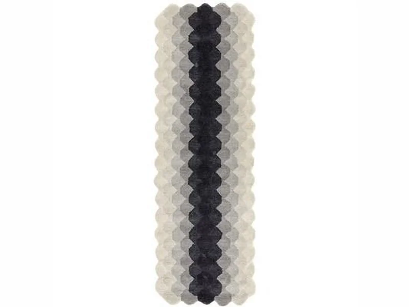 Asiatic London Hive Rug Charcoal Wool – view 4