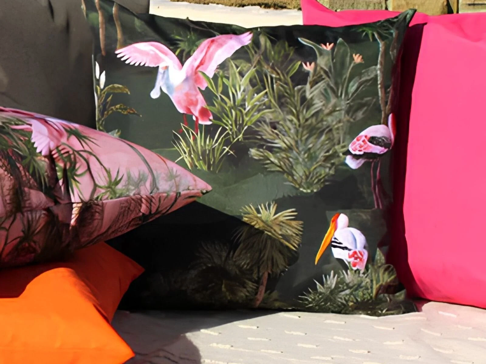 Paoletti Platalea 43 x 43cm Outdoor Polyester Cushion – view 2