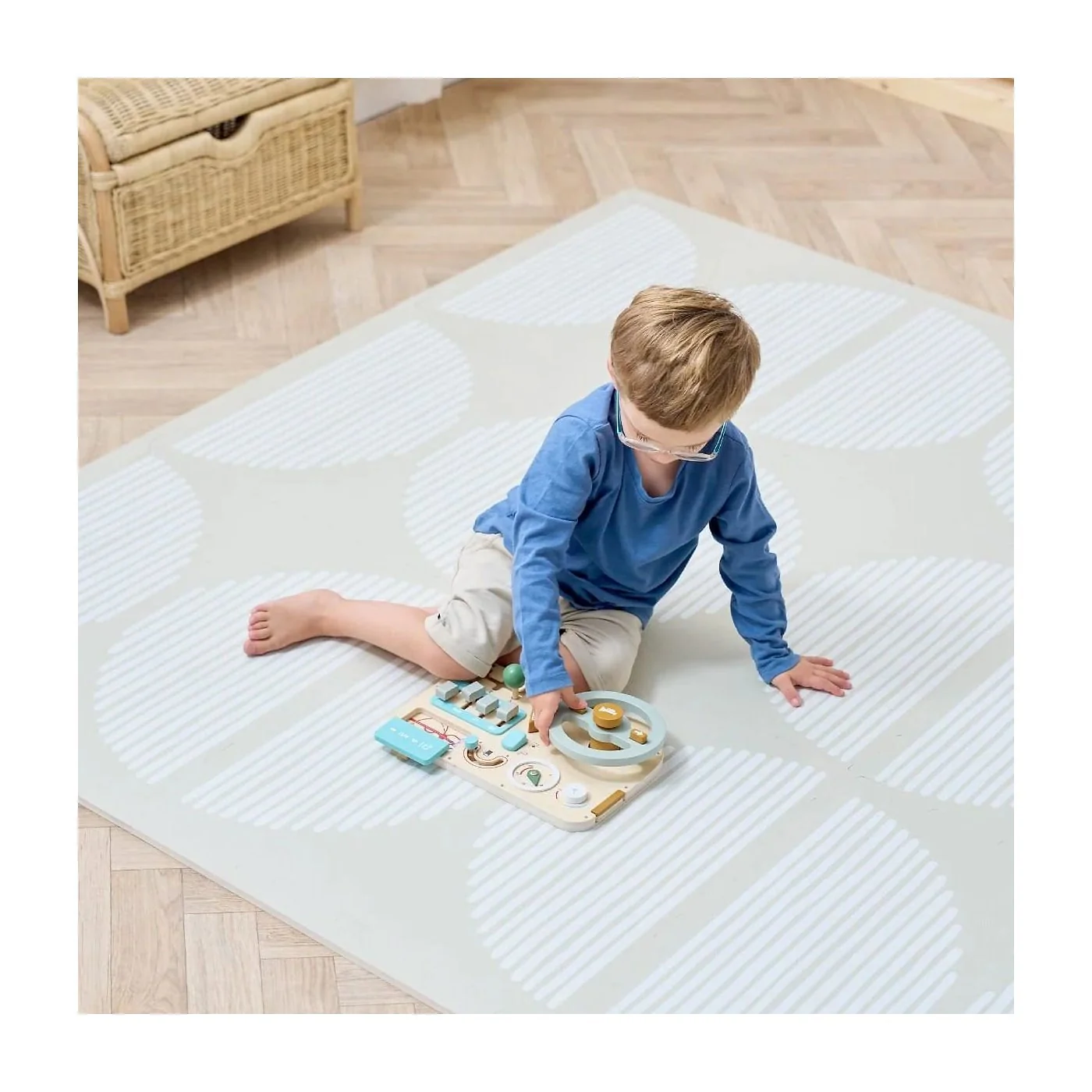 Tutti Bambini Infinity Baby Playmat Orbital Oatmeal