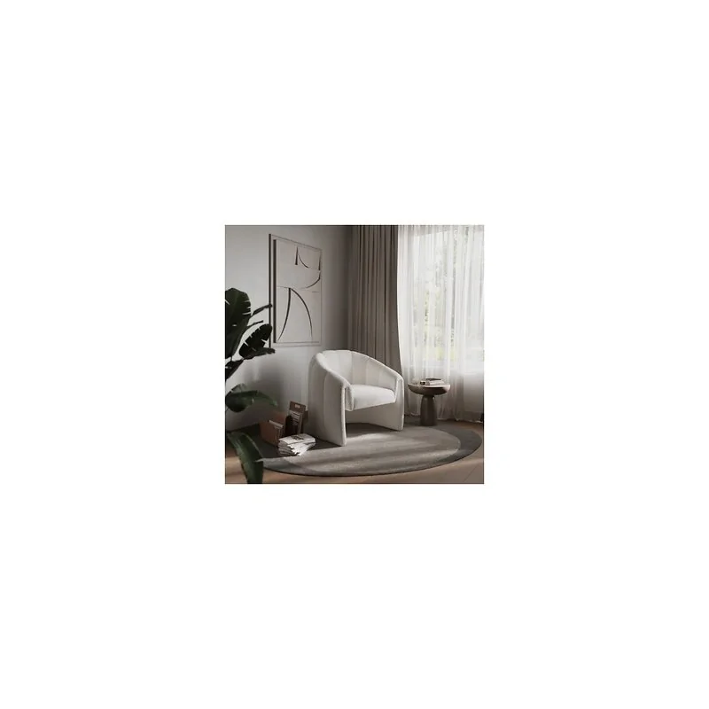 Flair Nolia Boucle Accent Chair image 2