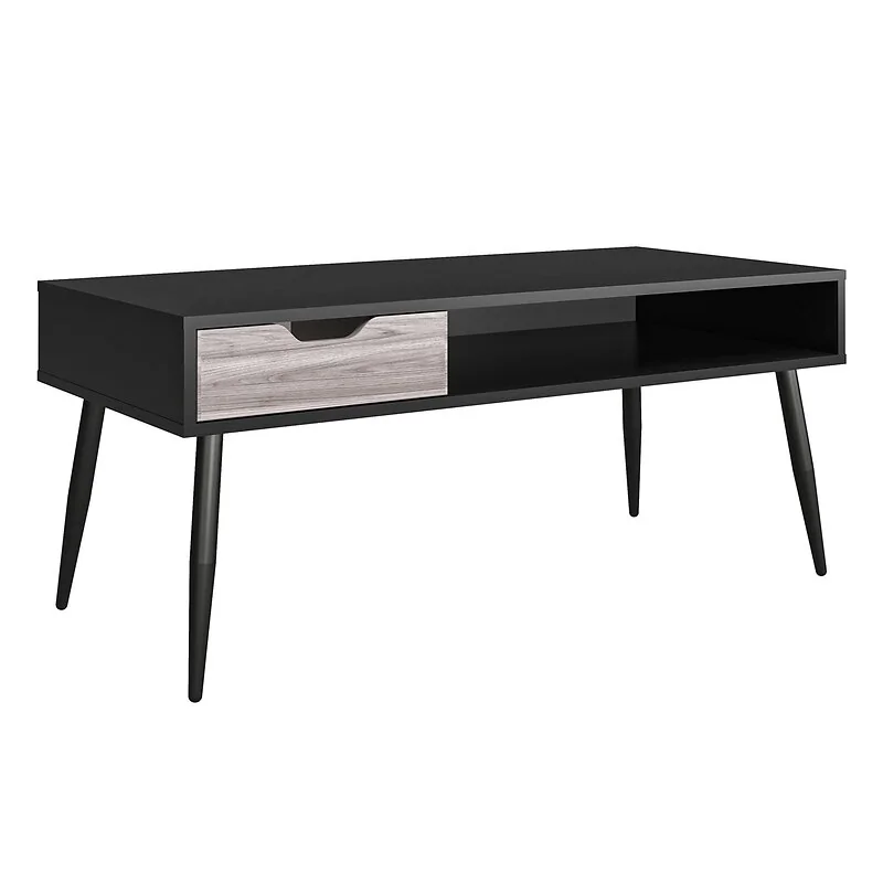 Dorel Copley Coffee Table Black Oak view 3