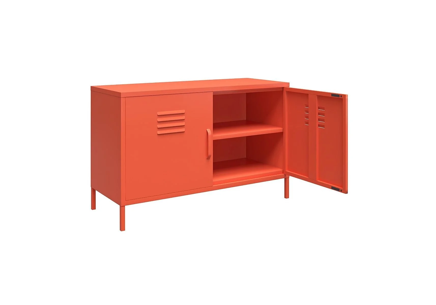 Novogratz Cache 2 Door Metal Locker Accent Cabinet – view 24