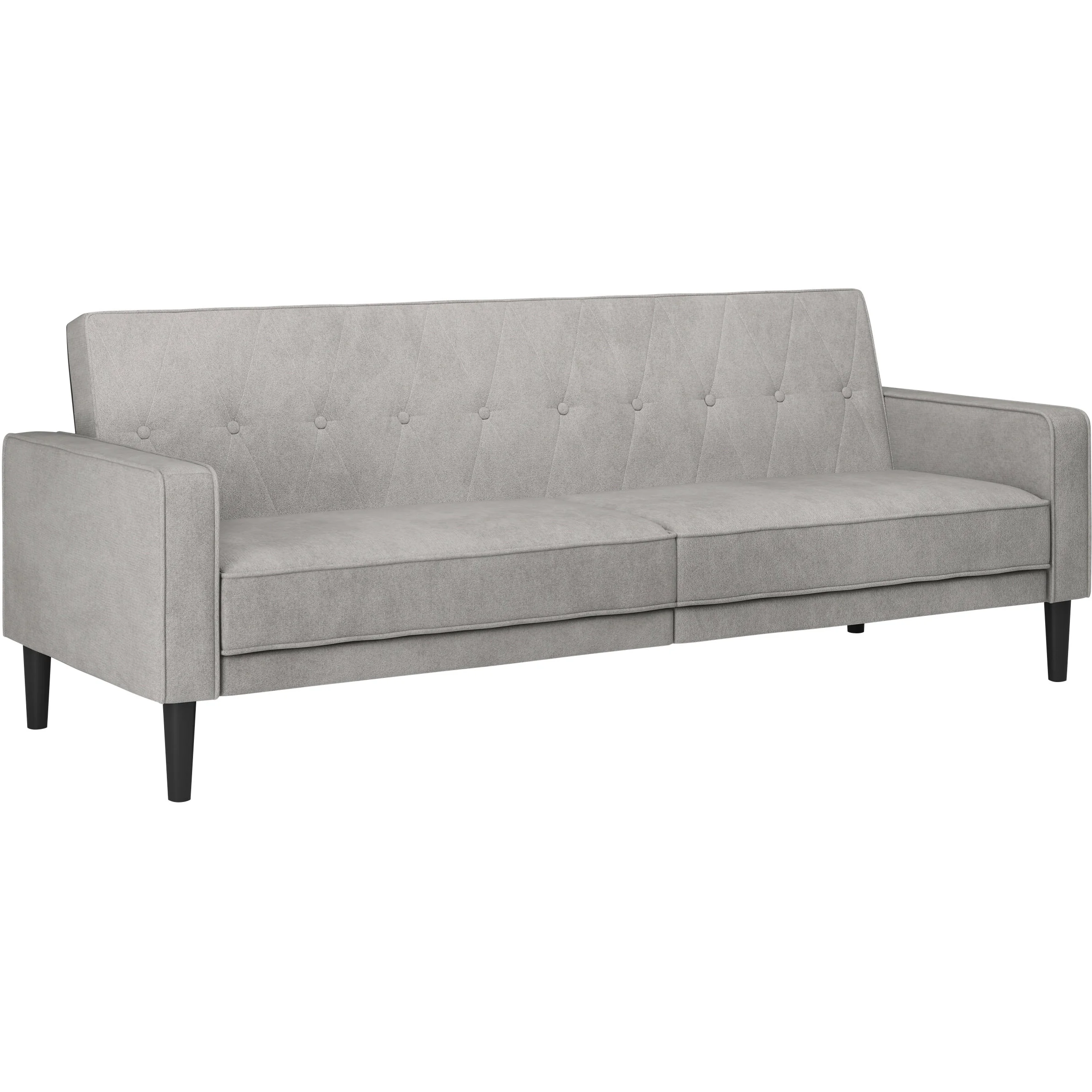 Dorel Avon 3 Seater Sofabed Grey Fabric