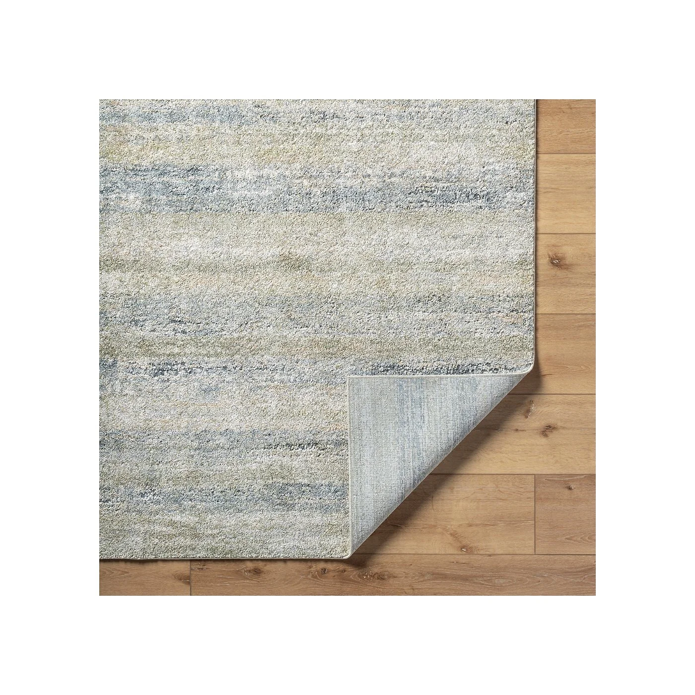 Livabliss Avellino Abstract Green Blue Beige High Pile Indoor Rug image 4