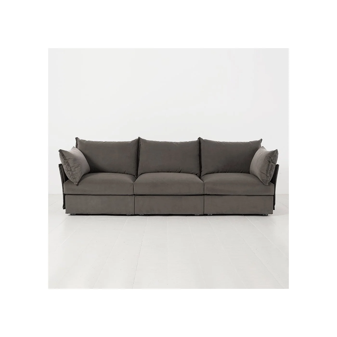 Swyft Sofa in a Box Model 06 Modular Velvet 3 Seater Sofa image 5